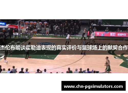 杰伦布朗谈霍勒迪表现的真实评价与篮球场上的默契合作